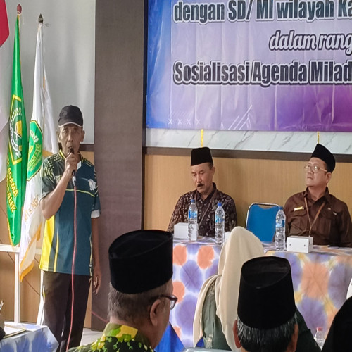 Sosialiasi Milad ke 51 MTSN 2 Trenggalek